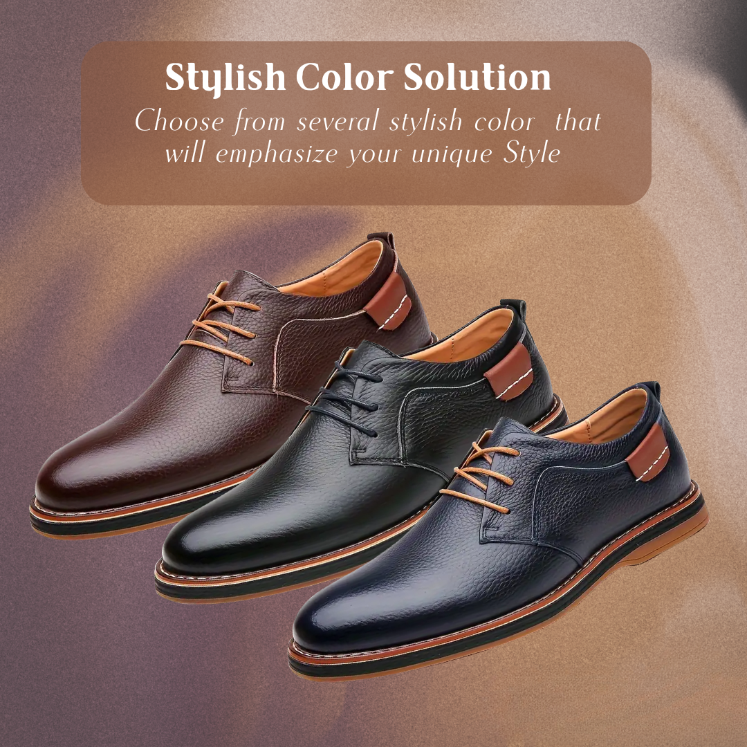 Connor | Solid Color Business Shoes