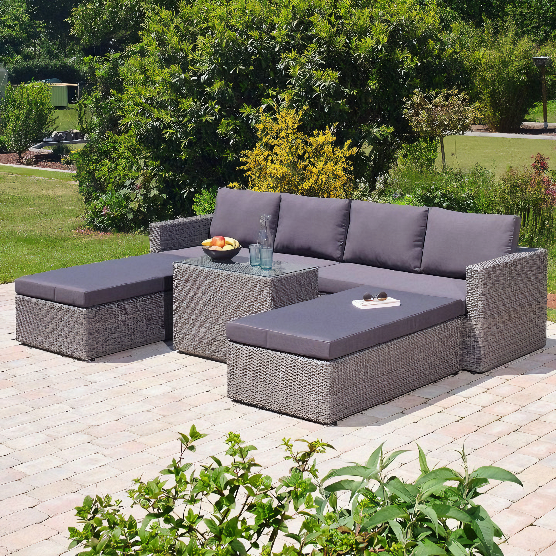 Sophie Madrid Loungeset - Elegant Outdoor Comfort