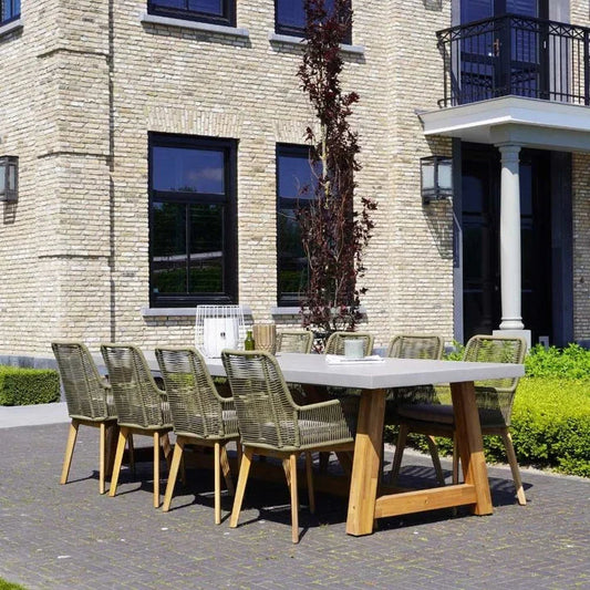 Ella 9-Piece Patio Dining Set - Stylish and Durable