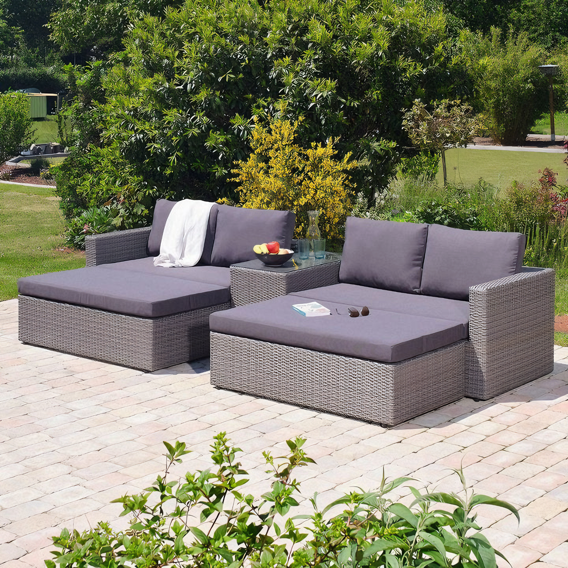 Sophie Madrid Loungeset - Elegant Outdoor Comfort